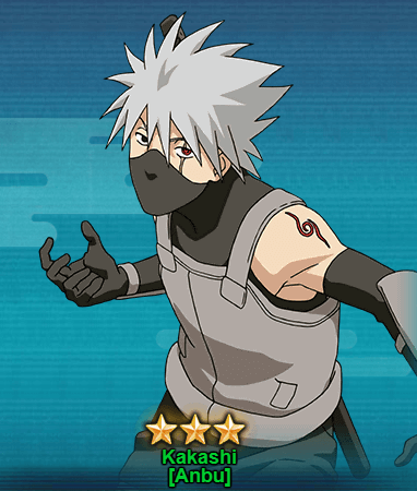 My first anime minimal art, and I drew Kakashi in the Anbu! (Photoshop) :  r/Naruto