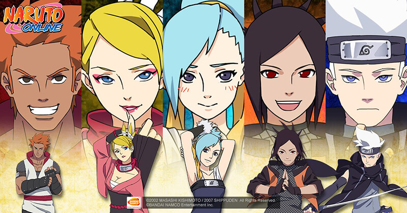 Naruto Online Main Characters Naruto Online