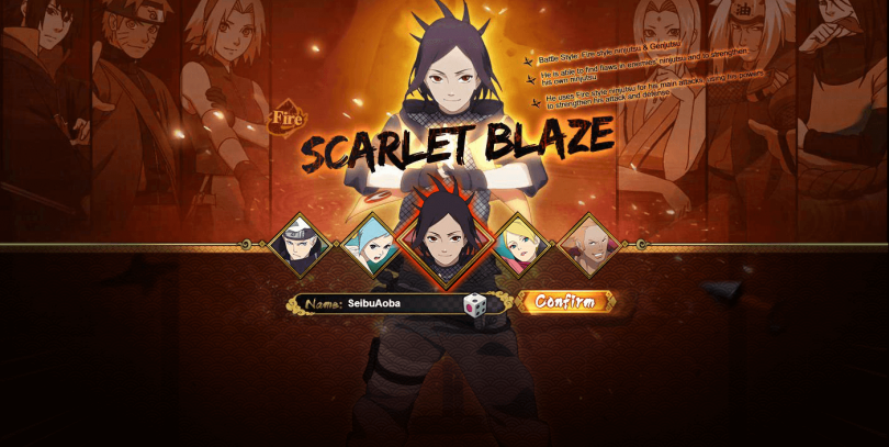 naruto online earth main team