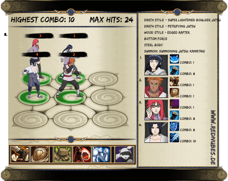 Naruto Online - Izuna Uchiha and Gamakichi [GNW] Perfect Team Up